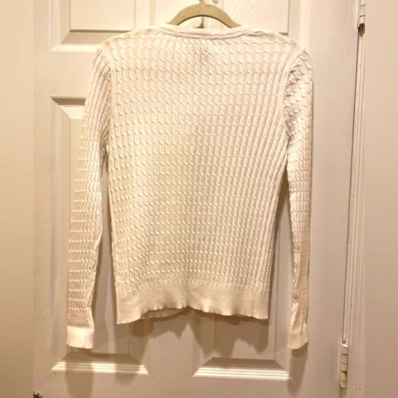 Lord & Taylor Cardigan Sweater, sz M, - Picture 2 of 3